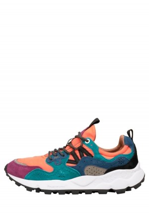 Flower Mountain Yamano 3 Uni Joggesko Dame Oransje Lilla | IMP2354KR