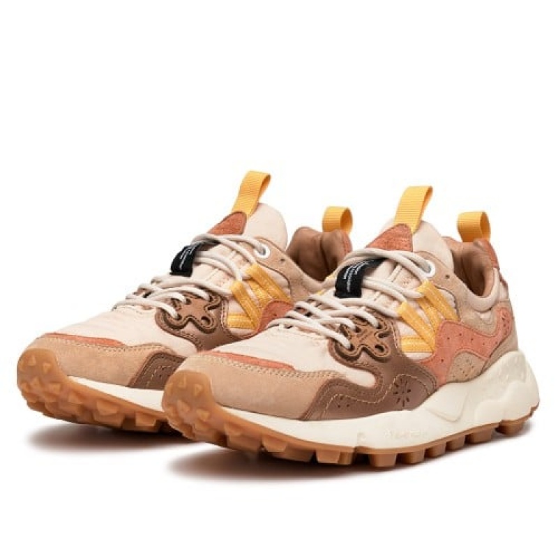 Flower Mountain Yamano 3 Joggesko Dame Brune | QNB9861TC