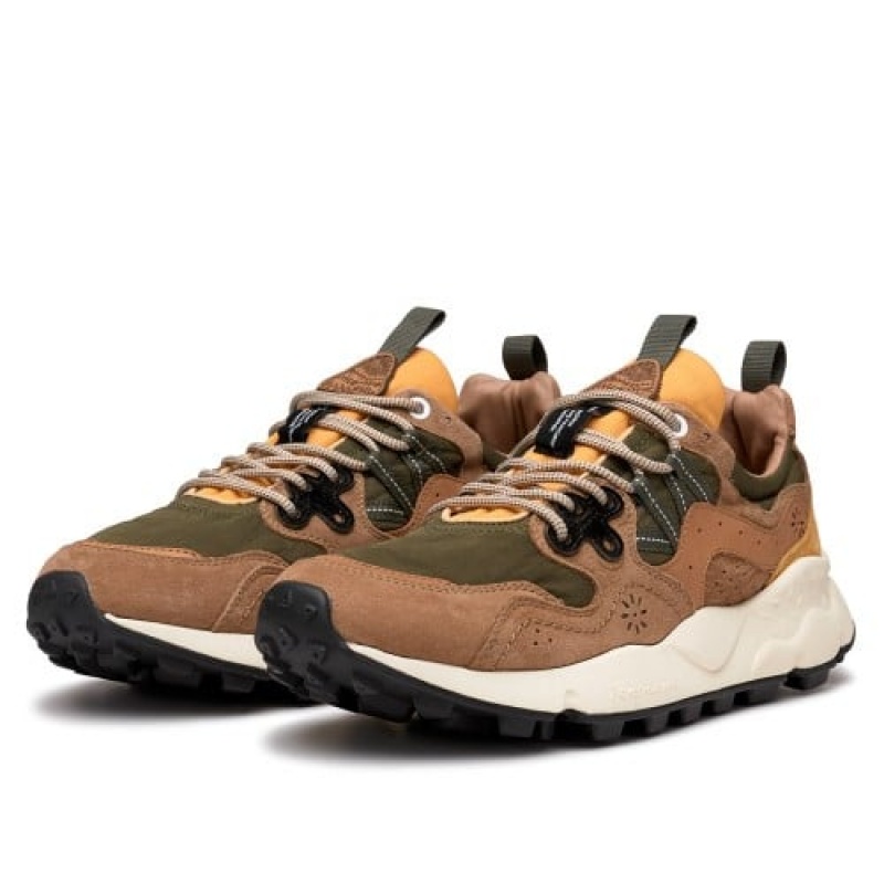 Flower Mountain Yamano 3 Joggesko Herre Brune | UKN7754GV