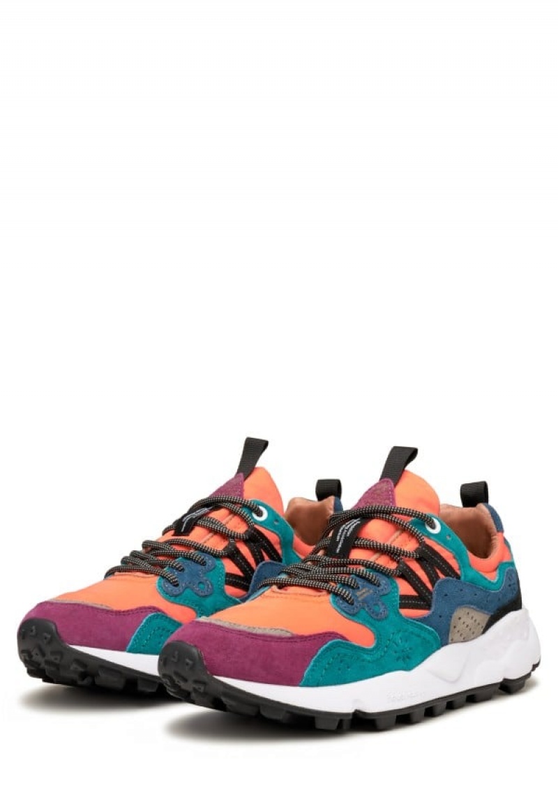 Flower Mountain Yamano 3 Uni Joggesko Herre Oransje Lilla | SGG1567LW