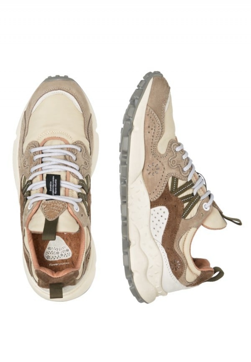 Flower Mountain Yamano 3 Uni Joggesko Herre Grå Beige | WQL4341YN